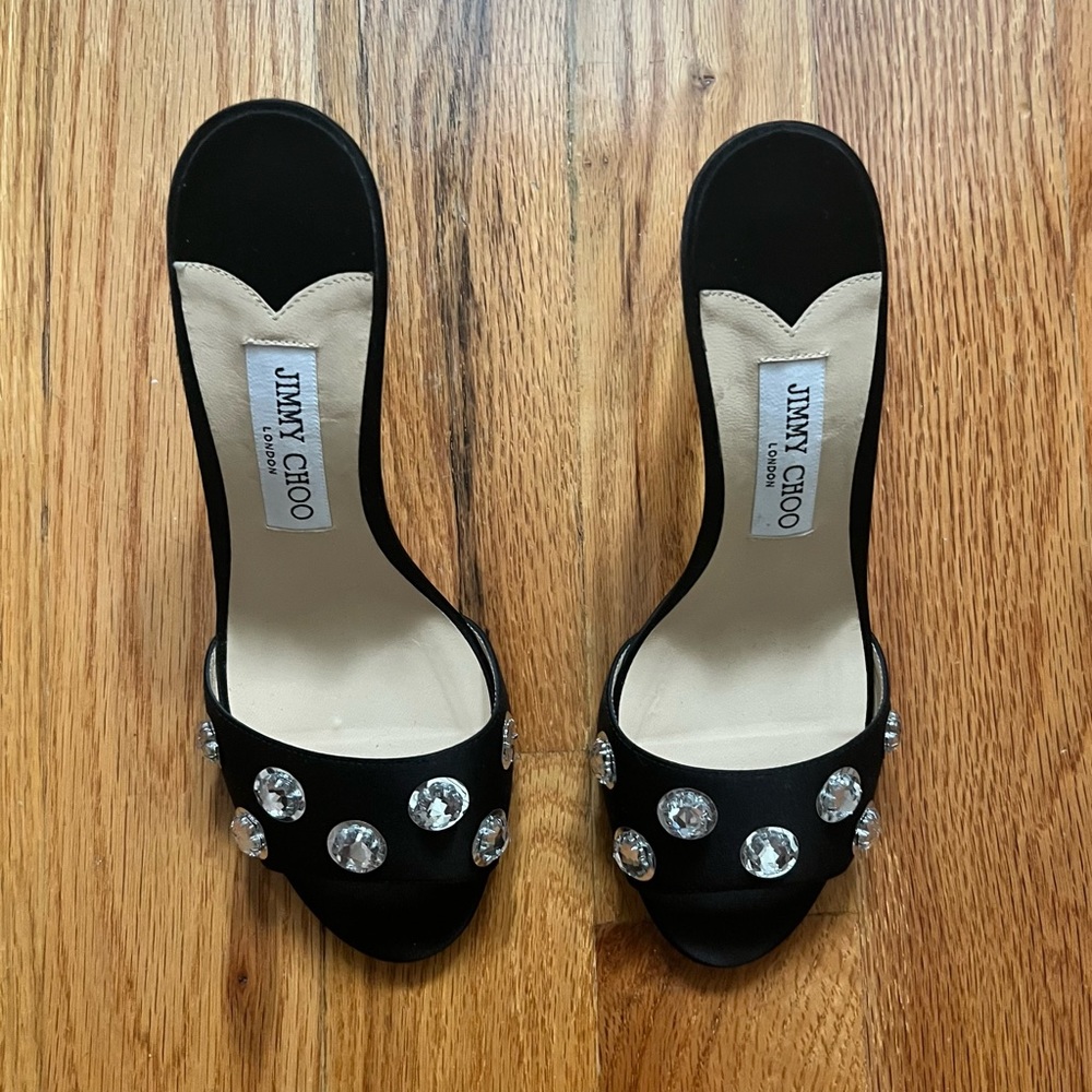 Jimmy Choo Rhinestone Pumps